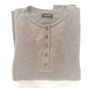 Naadam cashmere Henley sweater